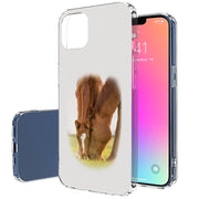 Horse Mane 2 Print Slim Cover For Apple iPhone  (16,15,14,13,12, SE, Pro, Max, Plus), Print in USA