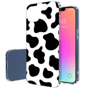 Cow Pattern Print Slim Cover For Apple iPhone  (16,15,14,13,12, SE, Pro, Max, Plus), Print in USA