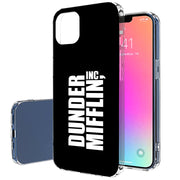 Dunder Mifflin Print Slim Cover For Apple iPhone  (16,15,14,13,12, SE, Pro, Max, Plus), Print in USA