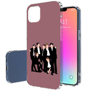 BTS Bangtan 15 Print Slim Cover For Apple iPhone  (16,15,14,13,12, SE, Pro, Max, Plus), Print in USA