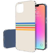 Color Stripes 1 Print Slim Cover For Apple iPhone  (16,15,14,13,12, SE, Pro, Max, Plus), Print in USA