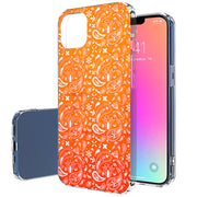 Orange Bandana Print Slim Cover For Apple iPhone  (16,15,14,13,12, SE, Pro, Max, Plus), Print in USA