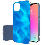 Blue Water Print Slim Cover For Apple iPhone  (16,15,14,13,12, SE, Pro, Max, Plus), Print in USA