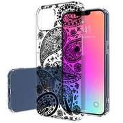 Black Bandana 2 Print Slim Cover For Apple iPhone  (16,15,14,13,12, SE, Pro, Max, Plus), Print in USA