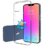 Blue Lotus Print Slim Cover For Apple iPhone  (16,15,14,13,12, SE, Pro, Max, Plus), Print in USA