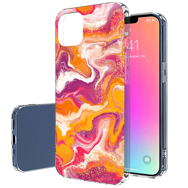 Opal Marble 16 Print Slim Cover For Apple iPhone  (16,15,14,13,12, SE, Pro, Max, Plus), Print in USA