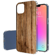 Wood 19 Print Slim Cover For Apple iPhone  (16,15,14,13,12, SE, Pro, Max, Plus), Print in USA