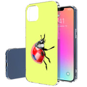 Ladybug Photo Print Slim Cover For Apple iPhone  (16,15,14,13,12, SE, Pro, Max, Plus), Print in USA