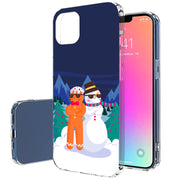 Cool Snowman Print Slim Cover For Apple iPhone  (16,15,14,13,12, SE, Pro, Max, Plus), Print in USA