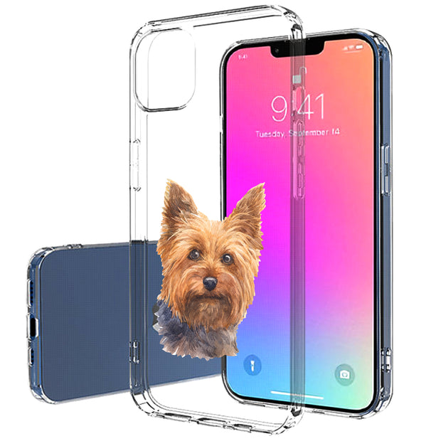 Dog Painting 9 Print Slim Cover For Apple iPhone  (16,15,14,13,12, SE, Pro, Max, Plus), Print in USA