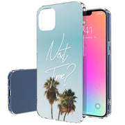 Palm Trees 1 Print Slim Cover For Apple iPhone  (16,15,14,13,12, SE, Pro, Max, Plus), Print in USA