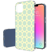 Turtle Circle Print Slim Cover For Apple iPhone  (16,15,14,13,12, SE, Pro, Max, Plus), Print in USA