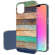 Wood 5 Print Slim Cover For Apple iPhone  (16,15,14,13,12, SE, Pro, Max, Plus), Print in USA