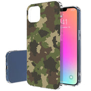 Camouflage 3 Print Slim Cover For Apple iPhone  (16,15,14,13,12, SE, Pro, Max, Plus), Print in USA