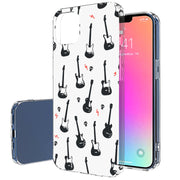 Rock Guitar Print Slim Cover For Apple iPhone  (16,15,14,13,12, SE, Pro, Max, Plus), Print in USA