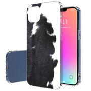 Cow Fur 2 Print Slim Cover For Apple iPhone  (16,15,14,13,12, SE, Pro, Max, Plus), Print in USA