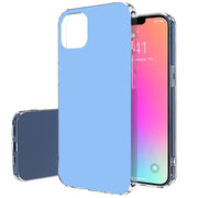 Sky Blue Color Print Slim Cover For Apple iPhone  (16,15,14,13,12, SE, Pro, Max, Plus), Print in USA