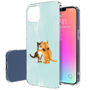 Meoww Print Slim Cover For Apple iPhone  (16,15,14,13,12, SE, Pro, Max, Plus), Print in USA