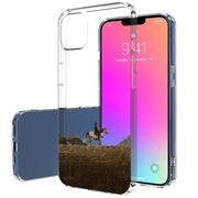 Horse Riding Print Slim Cover For Apple iPhone  (16,15,14,13,12, SE, Pro, Max, Plus), Print in USA