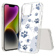 Paw Color 3 Print Slim Cover For Apple iPhone  (16,15,14,13,12, SE, Pro, Max, Plus), Print in USA