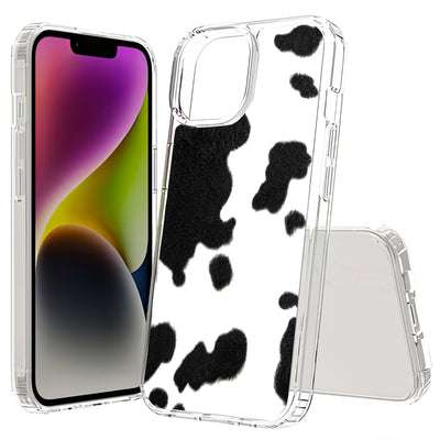 Cow Fur 3 Print Slim Cover For Apple iPhone  (16,15,14,13,12, SE, Pro, Max, Plus), Print in USA