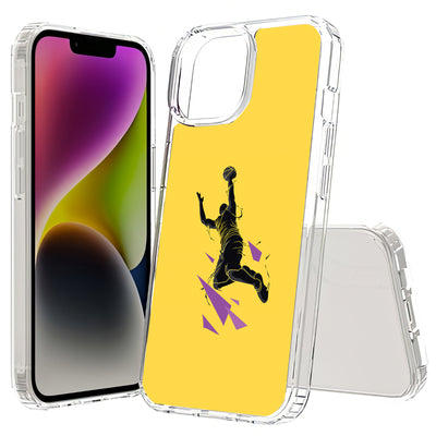 Kobe Basket 2 Print Slim Cover For Apple iPhone  (16,15,14,13,12, SE, Pro, Max, Plus), Print in USA