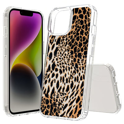 Leopard Pattern Print Slim Cover For Apple iPhone  (16,15,14,13,12, SE, Pro, Max, Plus), Print in USA