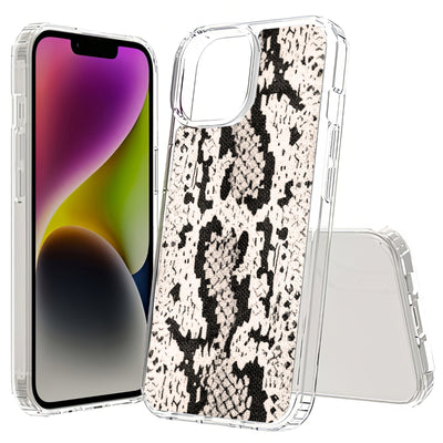 Snake Pattern Print Slim Cover For Apple iPhone  (16,15,14,13,12, SE, Pro, Max, Plus), Print in USA