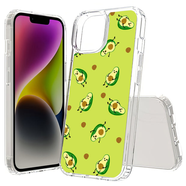 Avocado 2 Print Slim Cover For Apple iPhone  (16,15,14,13,12, SE, Pro, Max, Plus), Print in USA