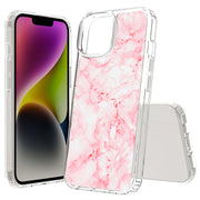 Glossy Marble Print Slim Cover For Apple iPhone  (16,15,14,13,12, SE, Pro, Max, Plus), Print in USA