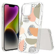 Abstract Modern Print Slim Cover For Apple iPhone  (16,15,14,13,12, SE, Pro, Max, Plus), Print in USA