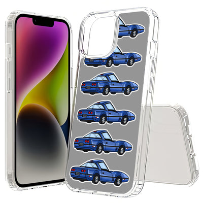 Corvette ZR-1  Print Slim Cover For Apple iPhone  (16,15,14,13,12, SE, Pro, Max, Plus), Print in USA