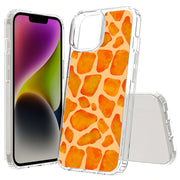 Giraffe Fur Print Slim Cover For Apple iPhone  (16,15,14,13,12, SE, Pro, Max, Plus), Print in USA