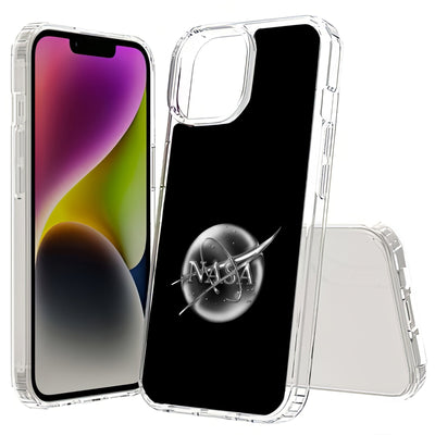 NASA Space 3 Print Slim Cover For Apple iPhone  (16,15,14,13,12, SE, Pro, Max, Plus), Print in USA