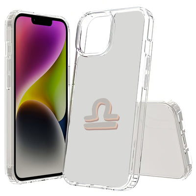 Libra Zodiac Print Slim Cover For Apple iPhone  (16,15,14,13,12, SE, Pro, Max, Plus), Print in USA