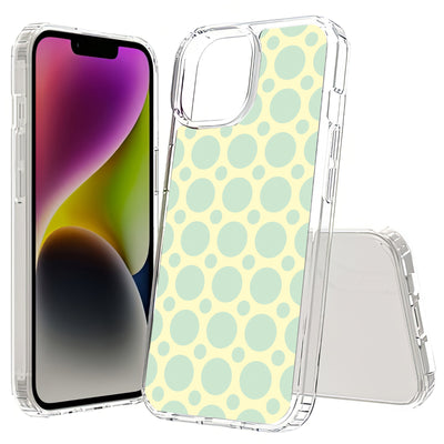 Turtle Circle Print Slim Cover For Apple iPhone  (16,15,14,13,12, SE, Pro, Max, Plus), Print in USA