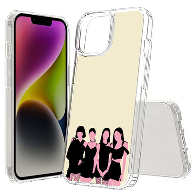 Blackpink 3 Print Slim Cover For Apple iPhone  (16,15,14,13,12, SE, Pro, Max, Plus), Print in USA