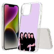 Blackpink 4 Print Slim Cover For Apple iPhone  (16,15,14,13,12, SE, Pro, Max, Plus), Print in USA