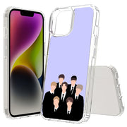 BTS KPOP 10 Print Slim Cover For Apple iPhone  (16,15,14,13,12, SE, Pro, Max, Plus), Print in USA