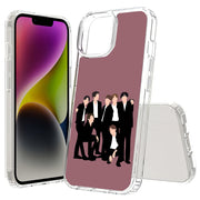 BTS Bangtan 15 Print Slim Cover For Apple iPhone  (16,15,14,13,12, SE, Pro, Max, Plus), Print in USA