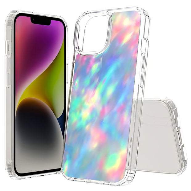 Opal Marble 1 Print Slim Cover For Apple iPhone  (16,15,14,13,12, SE, Pro, Max, Plus), Print in USA