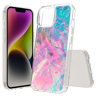 Opal Marble 4 Print Slim Cover For Apple iPhone  (16,15,14,13,12, SE, Pro, Max, Plus), Print in USA