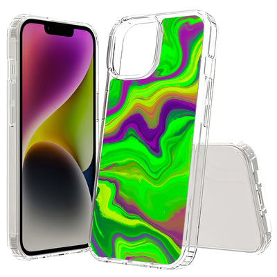 Opal Marble 9 Print Slim Cover For Apple iPhone  (16,15,14,13,12, SE, Pro, Max, Plus), Print in USA