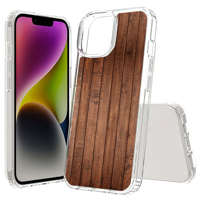 Wood 7 Print Slim Cover For Apple iPhone  (16,15,14,13,12, SE, Pro, Max, Plus), Print in USA