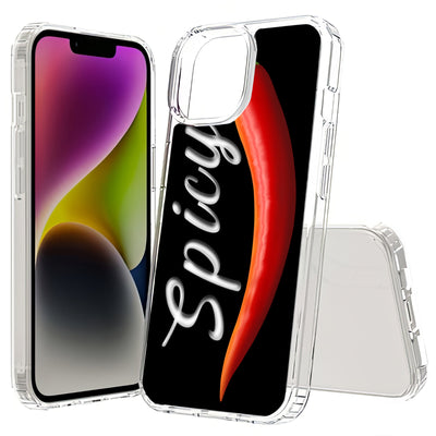 Chili Pepper 1 Print Slim Cover For Apple iPhone  (16,15,14,13,12, SE, Pro, Max, Plus), Print in USA