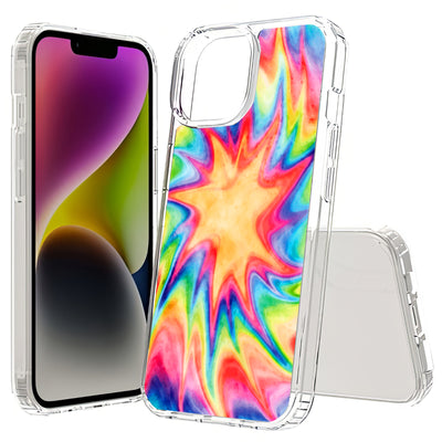 Tie Dye Trippy Print Slim Cover For Apple iPhone  (16,15,14,13,12, SE, Pro, Max, Plus), Print in USA