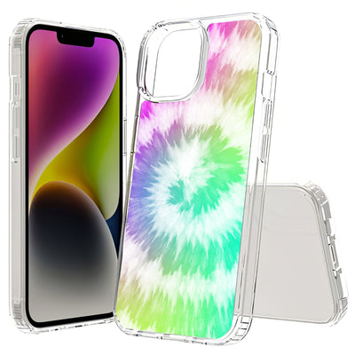 Tie Dye Art 1 Print Slim Cover For Apple iPhone  (16,15,14,13,12, SE, Pro, Max, Plus), Print in USA