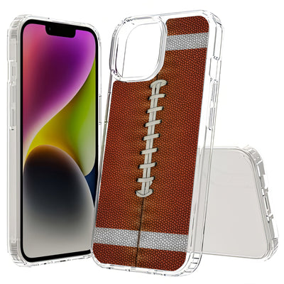 Football 1 Print Slim Cover For Apple iPhone  (16,15,14,13,12, SE, Pro, Max, Plus), Print in USA