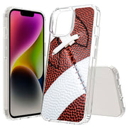 Football 4 Print Slim Cover For Apple iPhone  (16,15,14,13,12, SE, Pro, Max, Plus), Print in USA