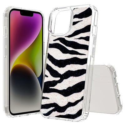 Zebra Stripe 1 Print Slim Cover For Apple iPhone  (16,15,14,13,12, SE, Pro, Max, Plus), Print in USA